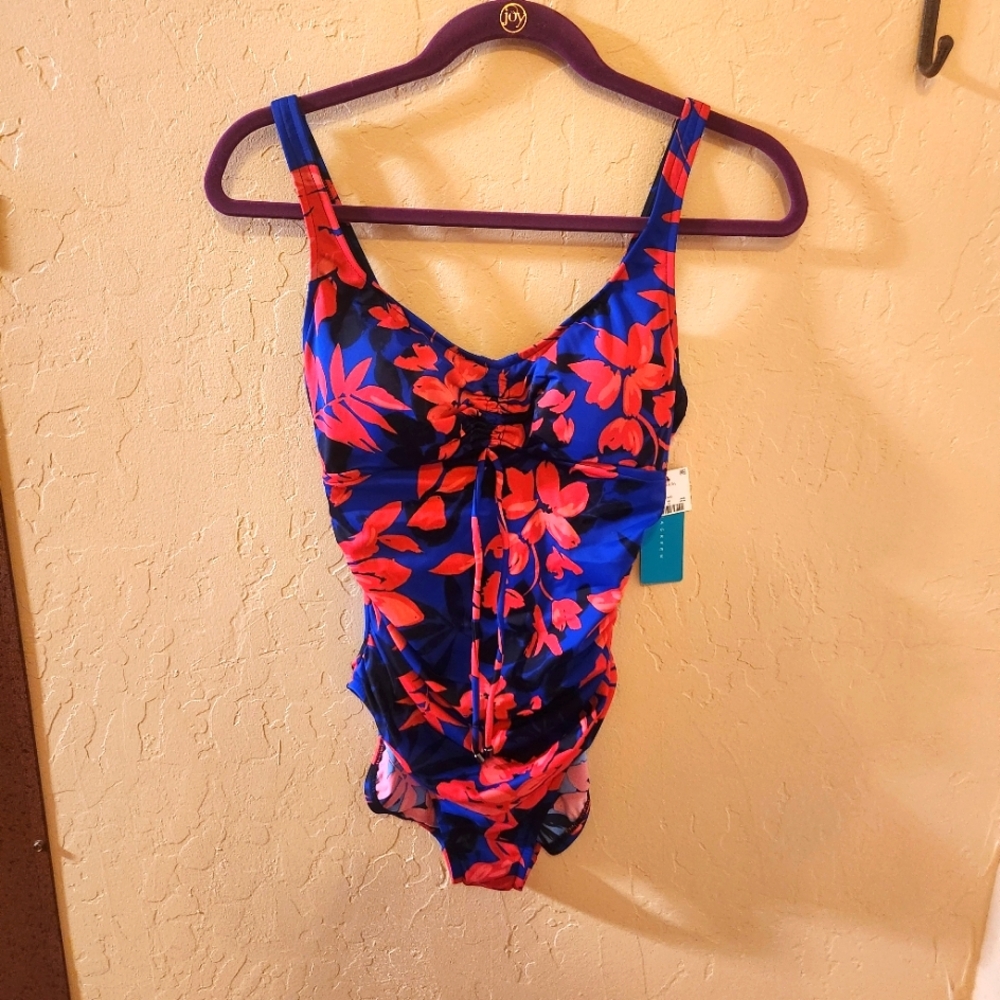 AQUA GREEN BATHING SUIT  NWT SZ MED.